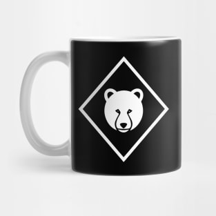 Bear Head – Papa & Mama Bear – Logo Style Mug